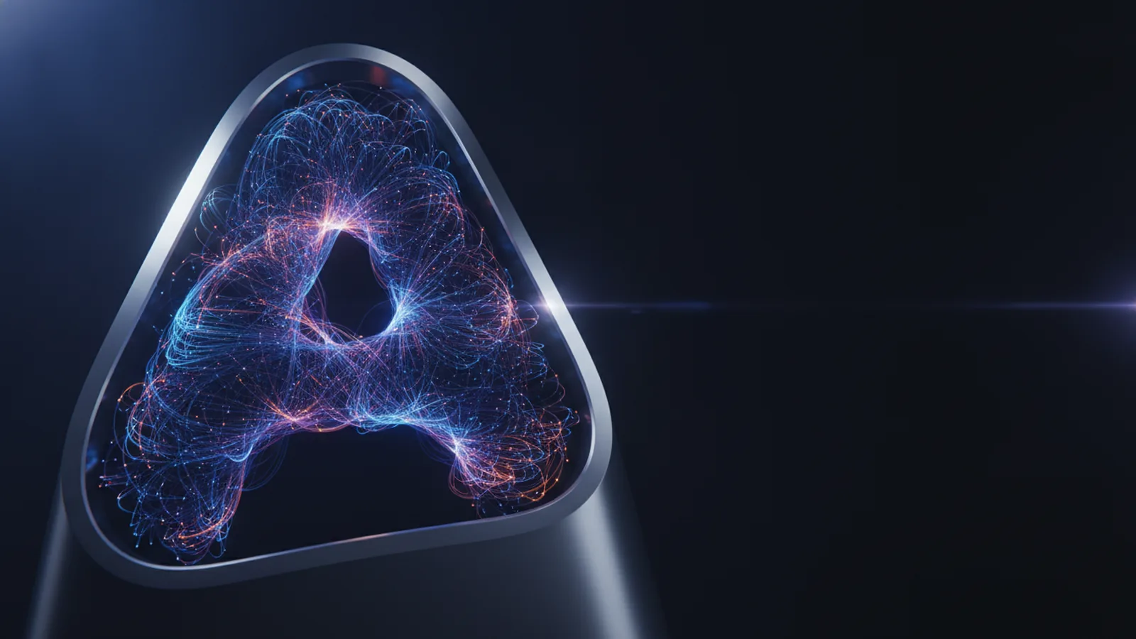 An abstract premium technology still for Air SMS